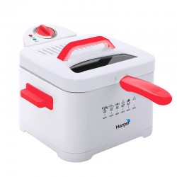 FRITEUSE CUVE AMOVIBLE WHITE&RED 2000W 2.5L DF2600