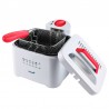 FRITEUSE CUVE AMOVIBLE WHITE&RED 2000W 2.5L DF2600